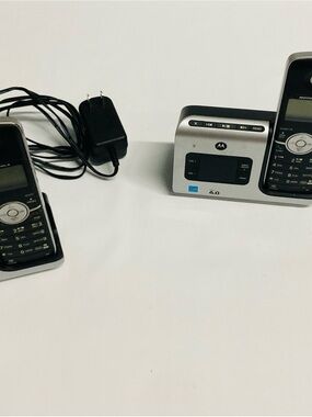 Motorola Black Cordless Home Telephones